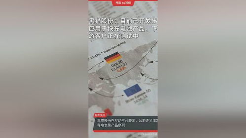 黑貓股份 目前已開發(fā)出應(yīng)用于快充電池產(chǎn)品,下游客戶正在測(cè)試中